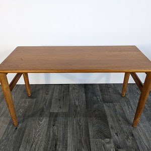 Teak side table mid century danish design 50s 50s 60s 60s vintage vtg