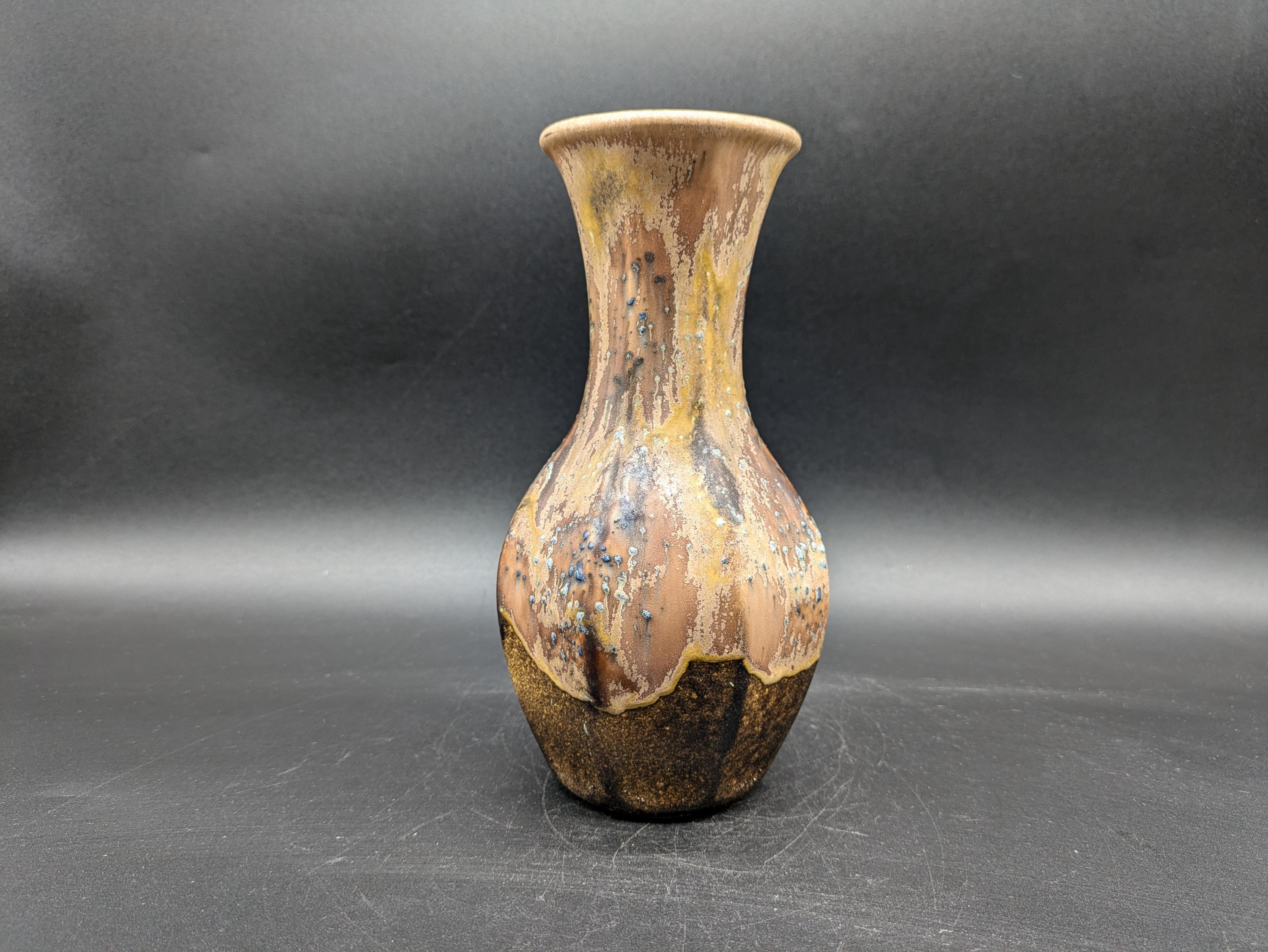 Dümler & Breiden 82/20 Vase Ceramic Ceramics Brown Copper West