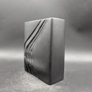 ローゼンタール スタジオライン 花瓶 磁器 磁器 ノワール ビスク ビスケット ブラック モダン ポップアート デザイン 70年代 70年代 ヴィンテージ 画像 3