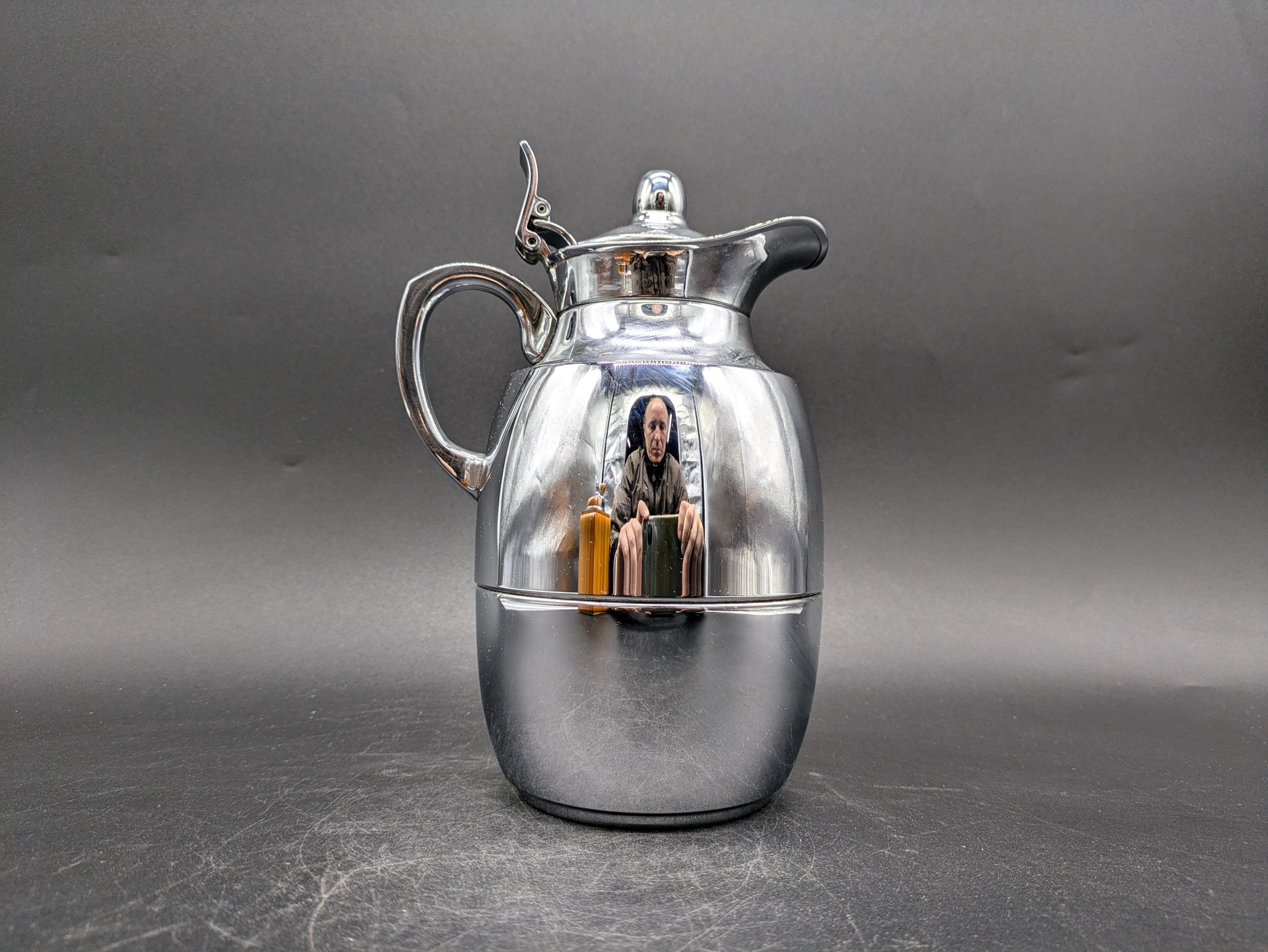 Alfi Juwel Coffee Pot Thermos Flask Copper Chrome-plated