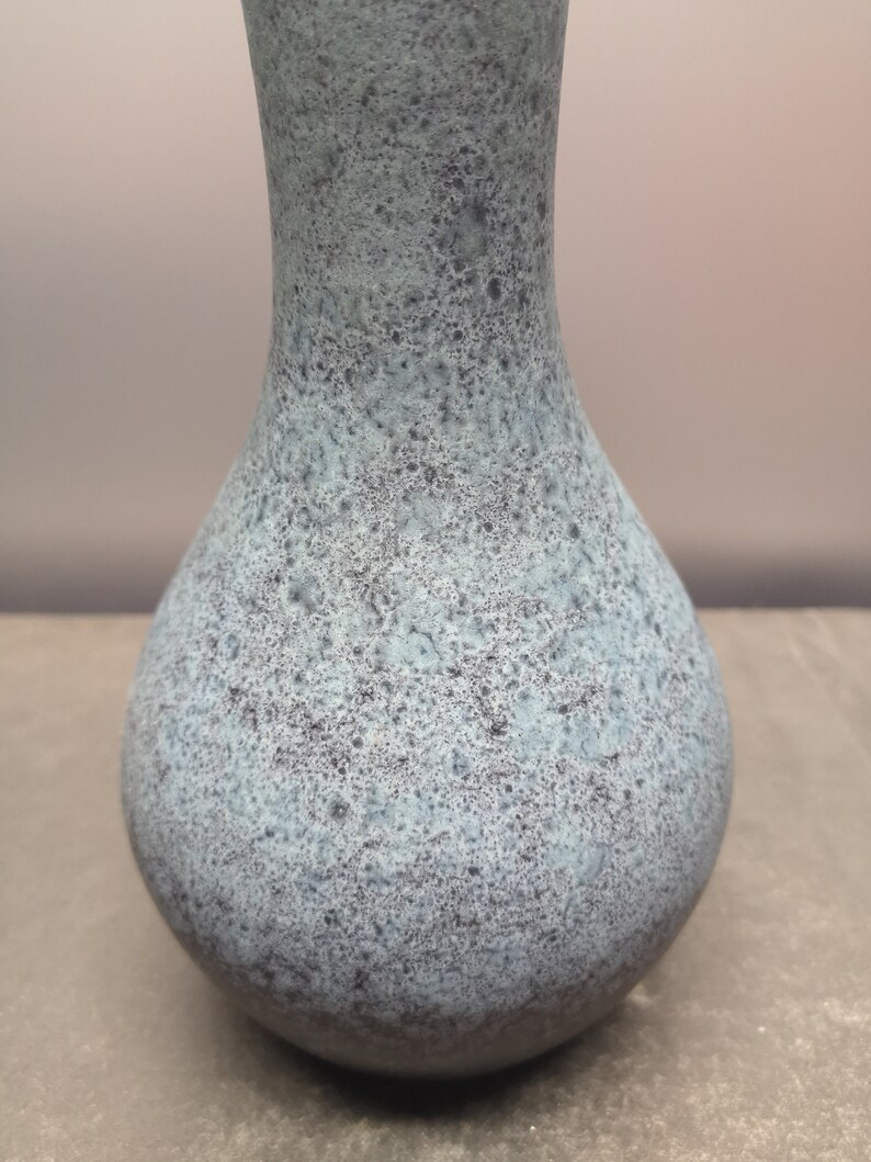 Dümler & Breiden 115 Vase Ceramic ceramics blue black west german pottery design 60s 60s 70s 70s wgp vintage