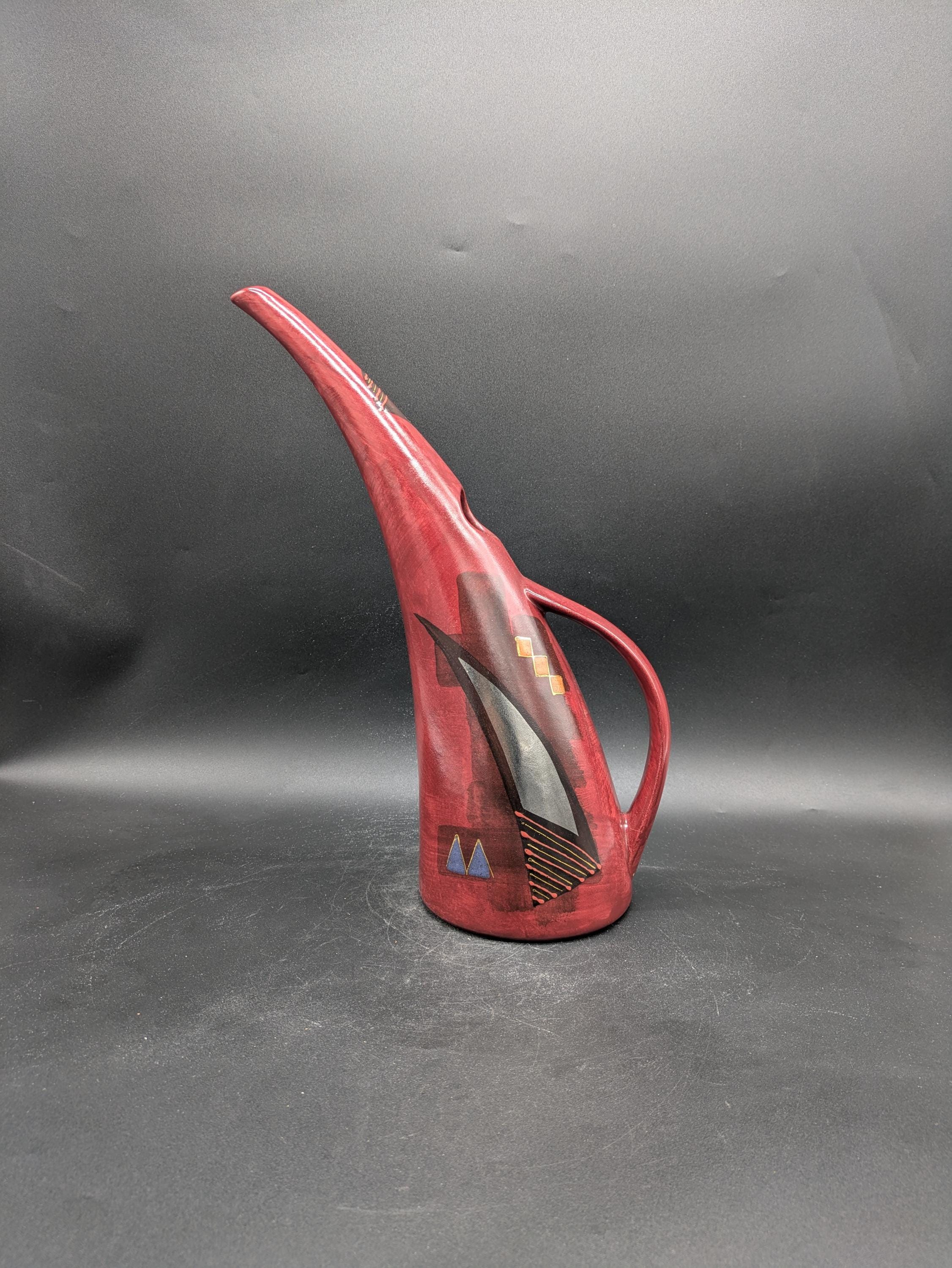 KMK Keramik Manufaktur Kupfermühle Rubin Watering Can Ceramic