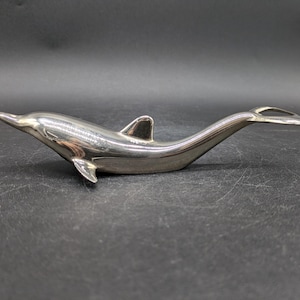 Dolfijn flesopener flesopener flesopener metalen figuur West-Duitsland ontwerp jaren &#39;60 jaren &#39;70 jaren &#39;70 vintage