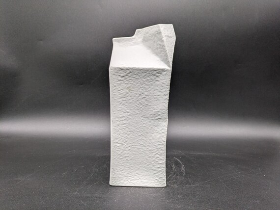 Rosenthal studio linie 4145/24 Milchkarton Do not litter Porzellan