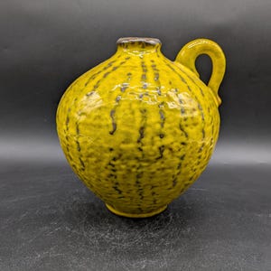 Carstens Tönnieshof 233-22 vase ceramic ceramics blue west german pottery fat lava design 60s 60s 70s 70s vintage