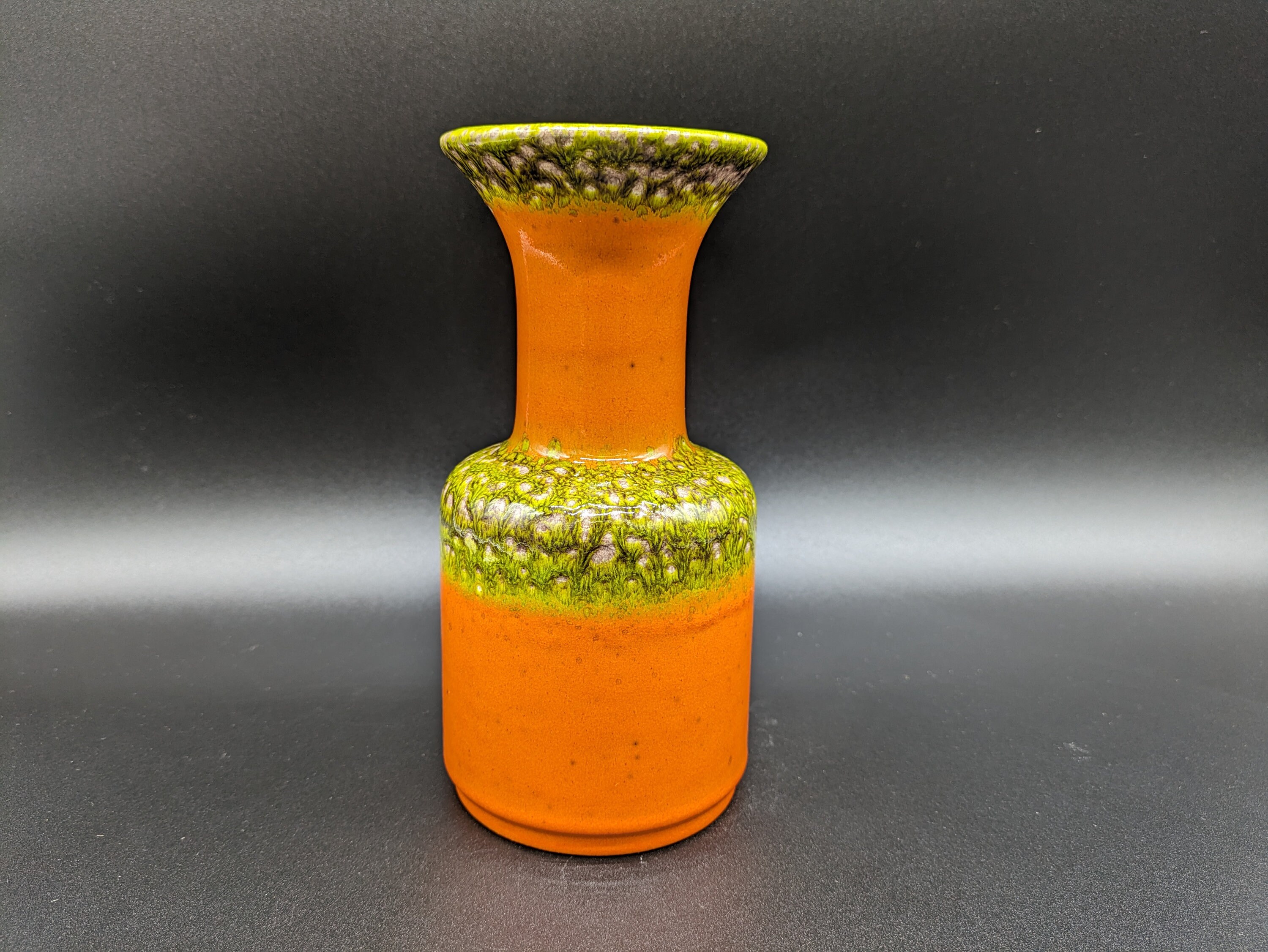 Jasba N602 10 22 Vase Ceramic Ceramic Orange Green West