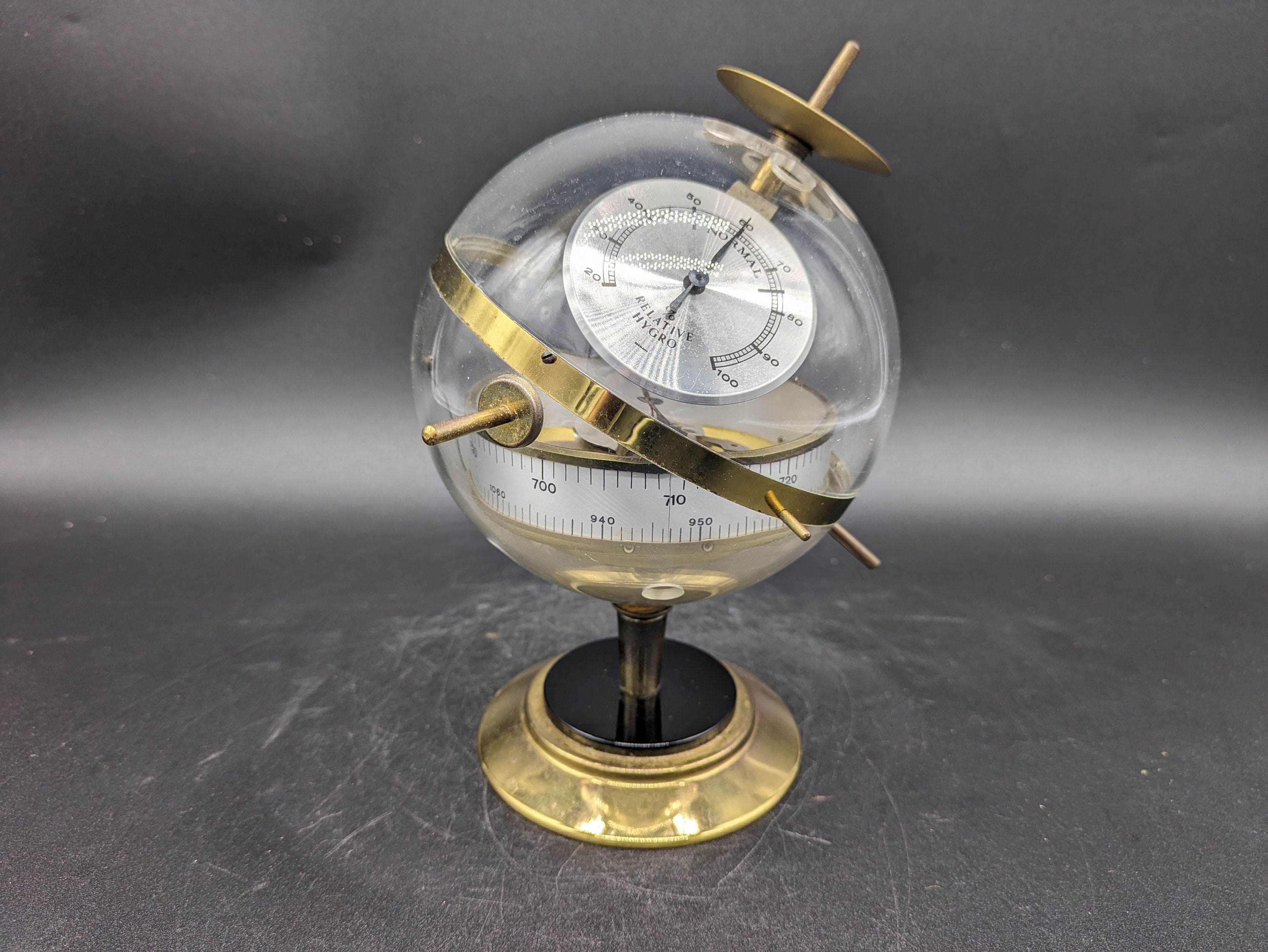 Hygrometer Barometer Thermometer Wetterstation space age