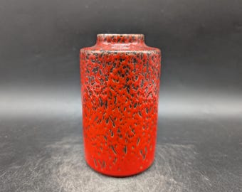 Bay 986-30 花瓶、陶器、ベージュ/ブラウン、長方形、西ドイツの陶器