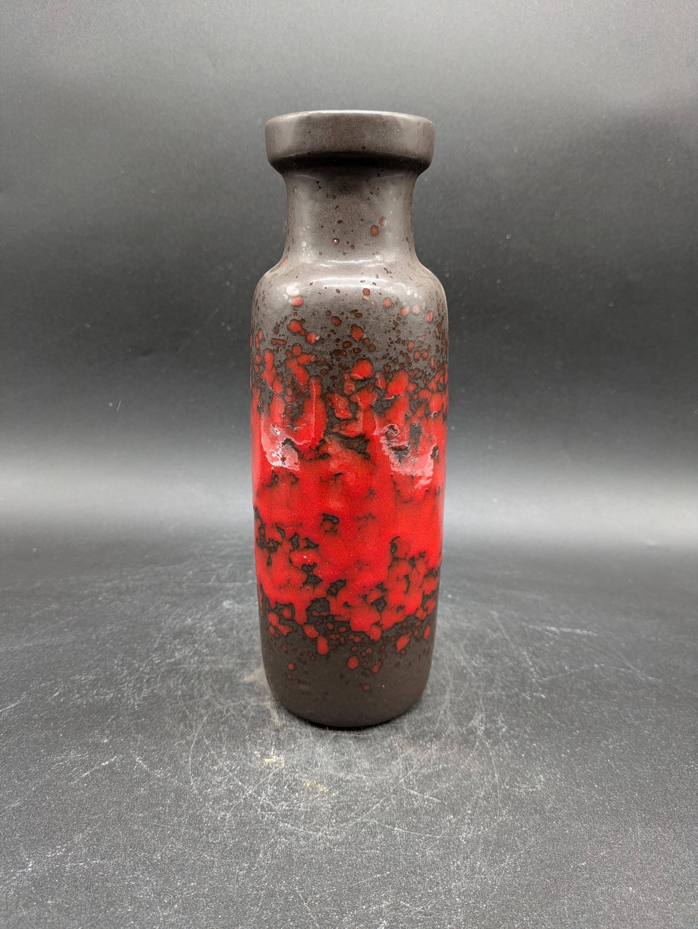 Scheurich／シューリッヒ ヴィンテージ花瓶 西ドイツ ヴィンテージ シューリッヒ ベース ファットラヴァ