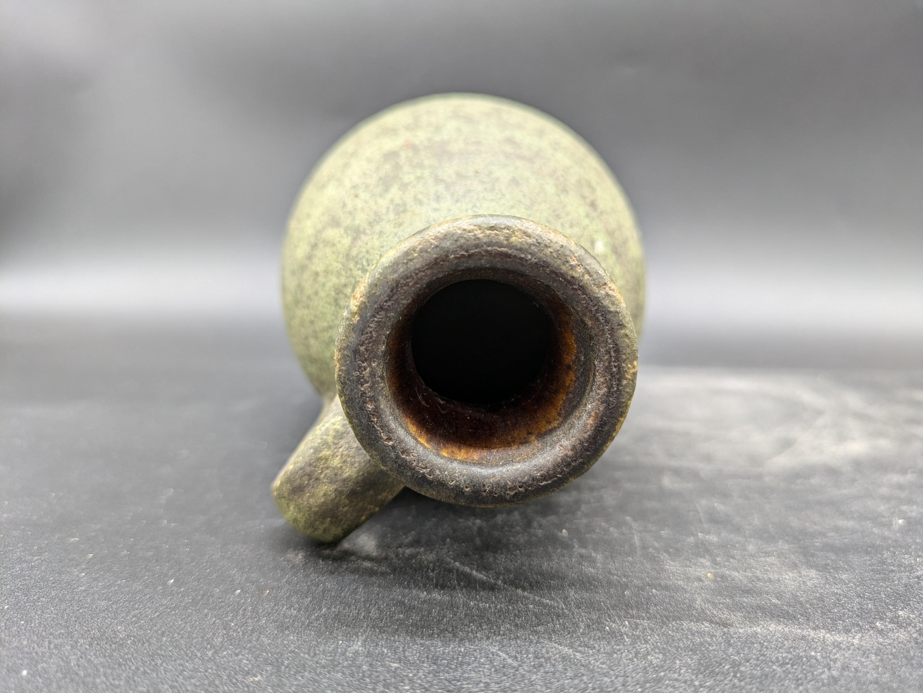 Ilkra 241/15 花瓶 セラミック グリーン セラミック ミッド