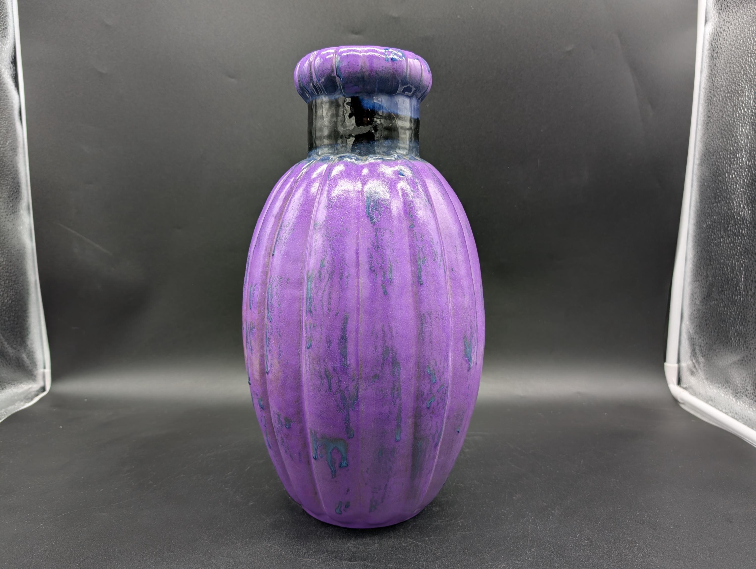 Carstens Tönnieshof 0362-35 Vase Ceramic Ceramics Purple West