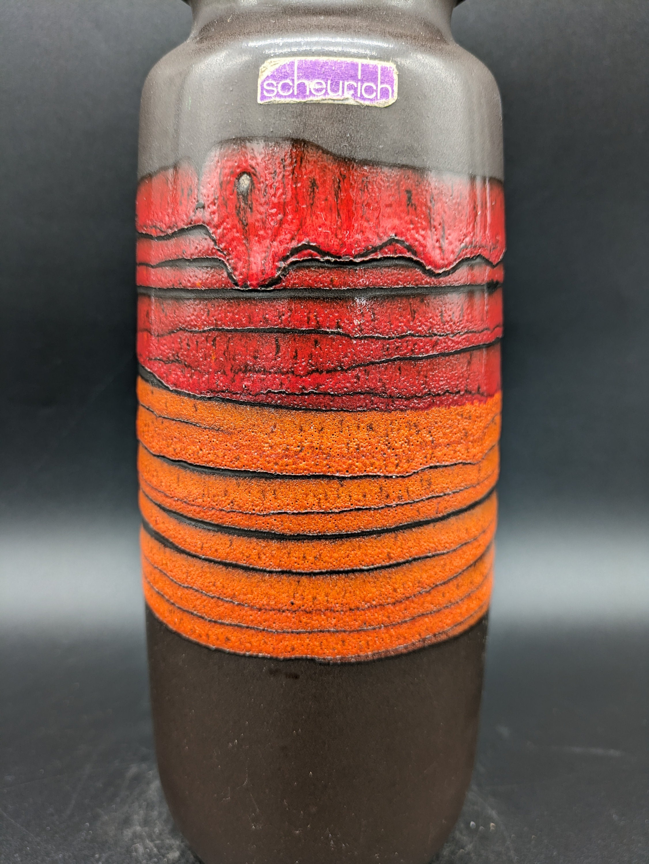 Scheurich KERAMIK シューリッヒ社 大型花瓶 scheurich-keramik(シューリッヒ)社のヴィンテージ フラワーベース