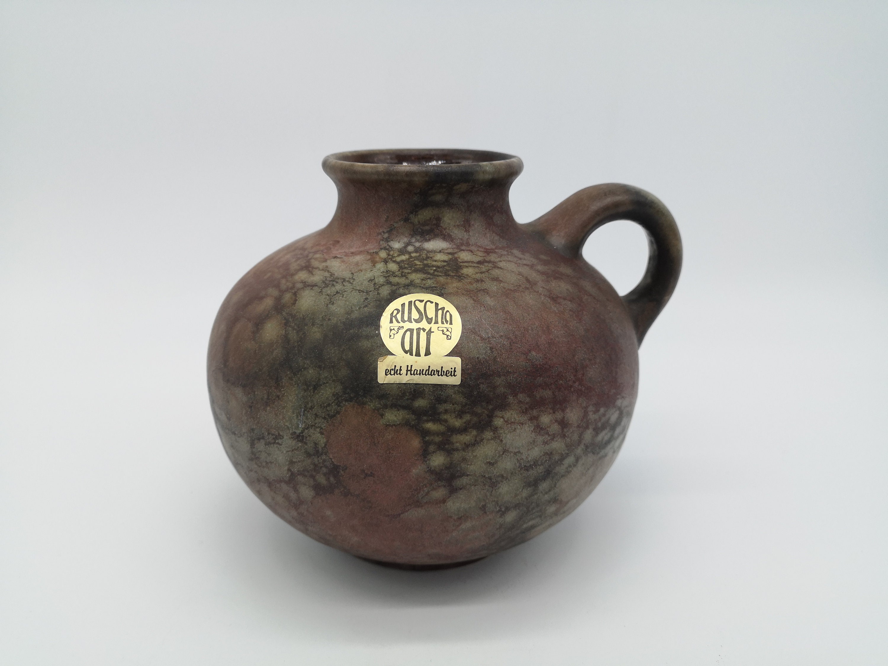 54538★German Art Pottery フラワーベース Ruscha 54538☆German Art Pottery フラワーベース Ruscha - メルカリ