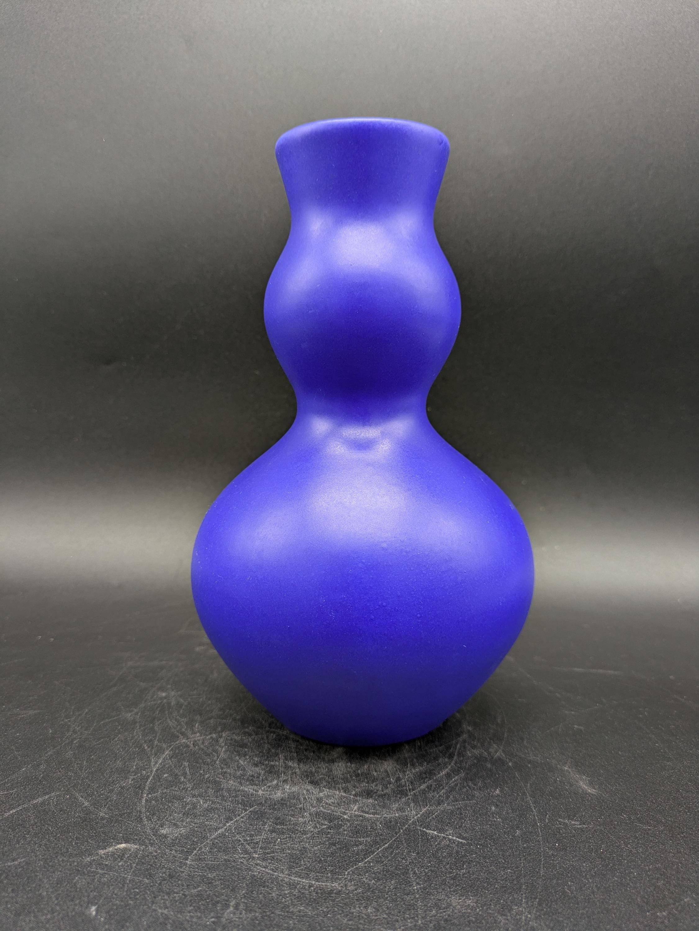 ASA セレクション 花瓶 ブルー ポスト モダン メンフィス時代 デザイン