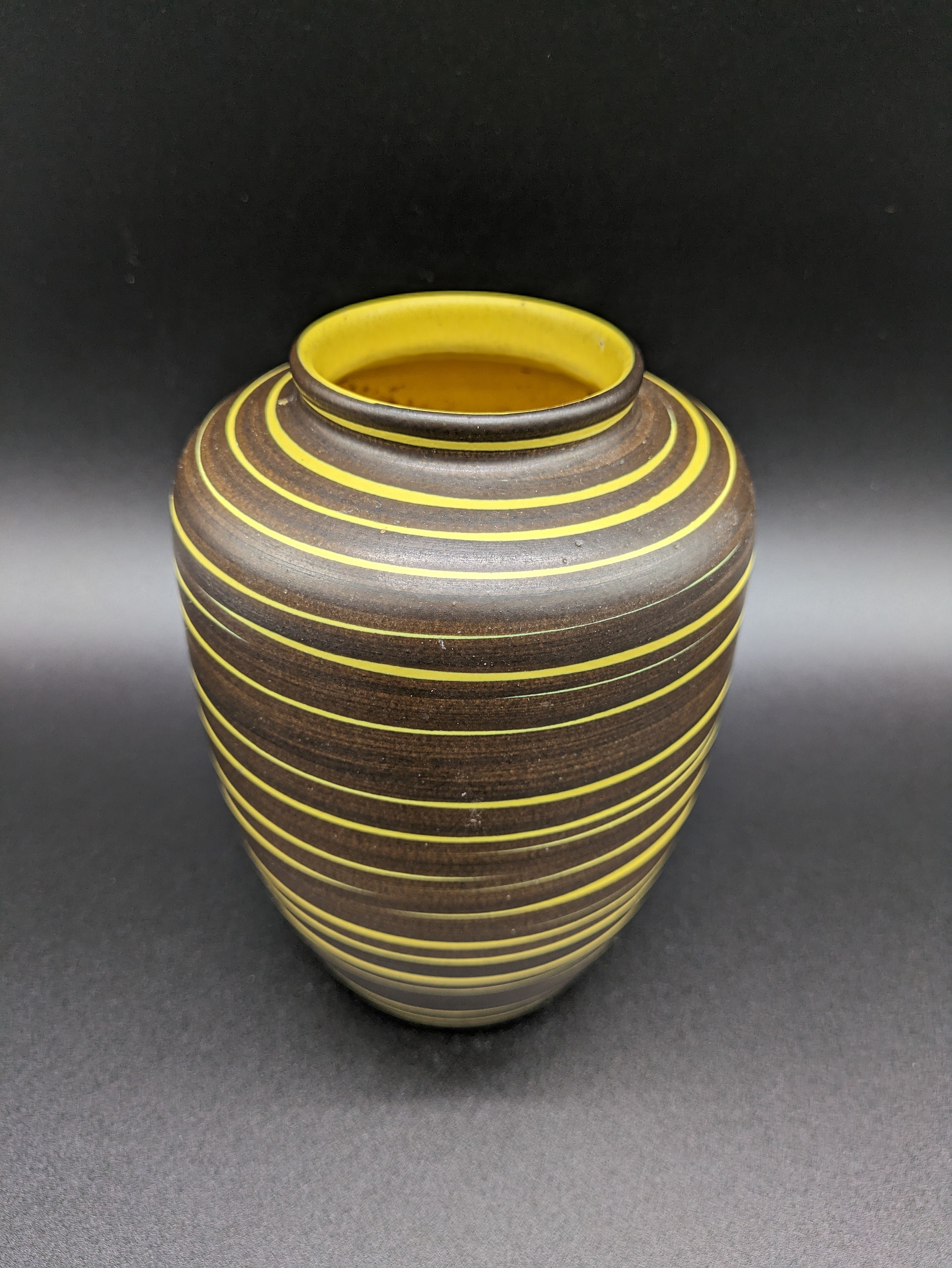 Ilkra 206-20 Vase Ceramic Cairo Ceramic Mid Century German Pottery Design  50s 50s Vintage 2 