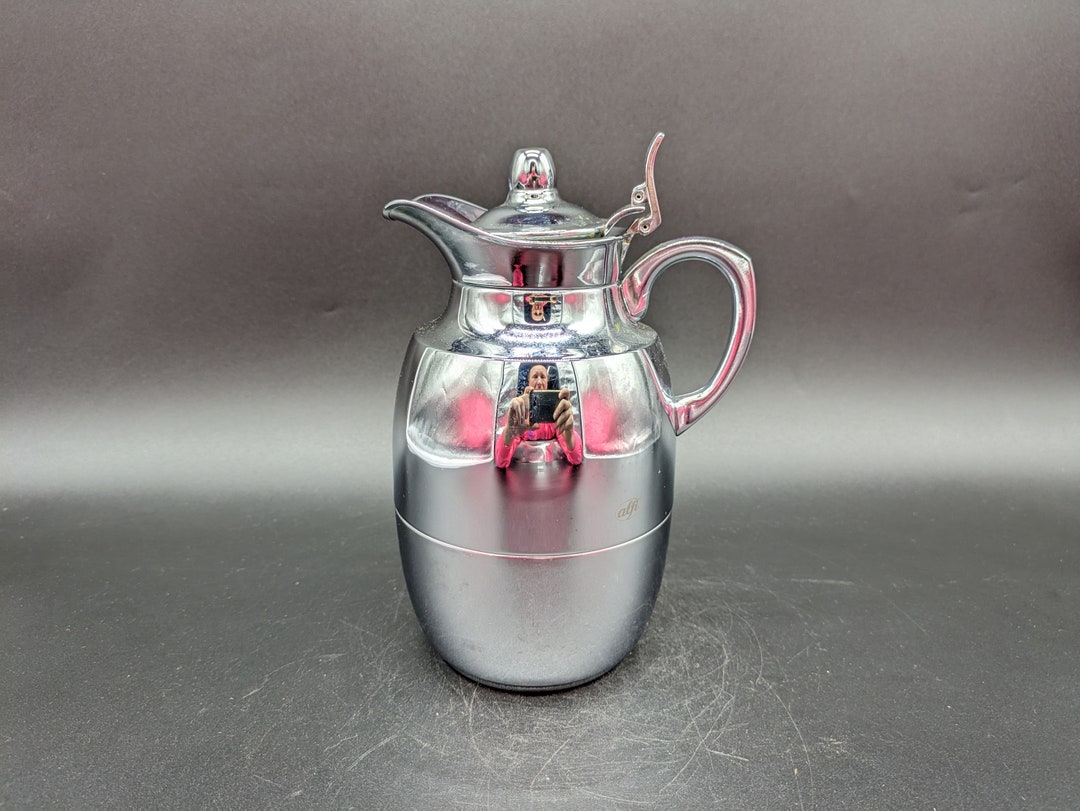 Alfi Juwel 0.5L Coffee Pot Thermos Flask Copper Chromeplated Design