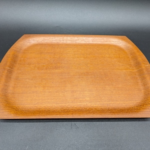 Teak tray tray wood square mid century danish design 60s 60s 70s 70s vintage