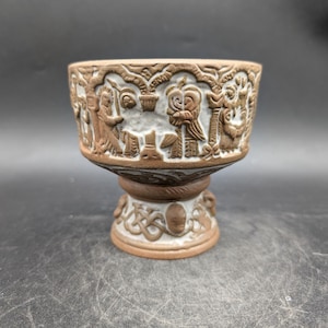 Michael Anderson 4645/1 Vase planter pot bowl Keramik Bornholm ceramic danish pottery design 60s 60er 70s 70er vintage denmark