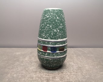 Jasba N602 12 14 Vase Ceramic Ceramic Orange White West