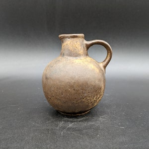 Ruscha 304 vase ceramic brown copper west german pottery fat lava era design 60s 60s 70s 70s vintage #2