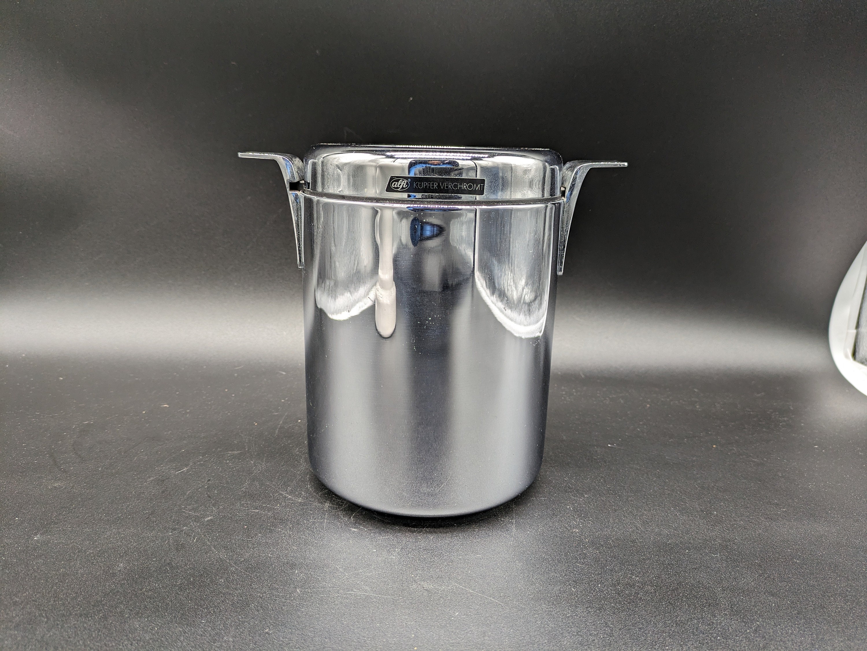 Alfi Bottle Cooler Chrome-plated Copper Design Vintage Made in