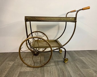 Lalanawa 中国骨董 中華民国 時代 汽車 茶瓶 中国古董花瓶，饰有牡丹和鹿// 民国时期（1912-1949