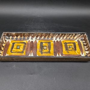 Tingkeramik bowl ceramic square ceramic danish pottery design 60s 60s 70s 70s vintage denmark