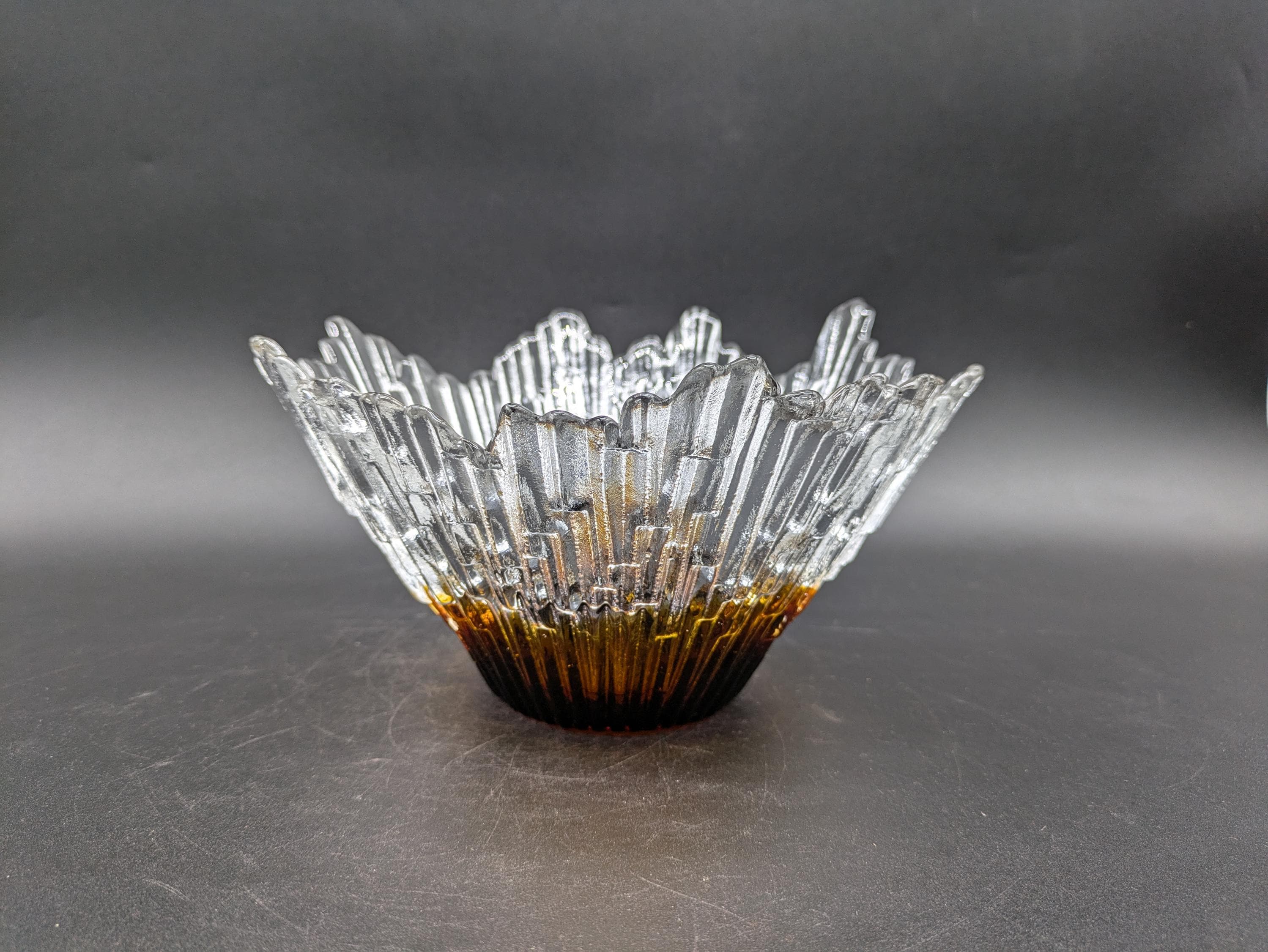 Humppila＊Revontulet＊Glass lamp shade【希少】 hump200111_bowl.jpg