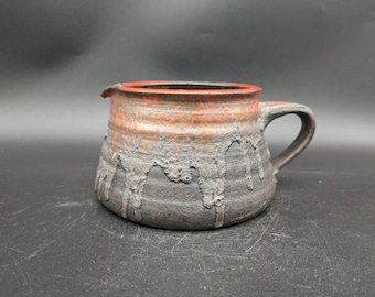 Melitta Teubner Krug pitcher Studiokeramik Keramik studio ceramic german art pottery design 60s 60er 70s 70er vintage fat lava era vtg mcm