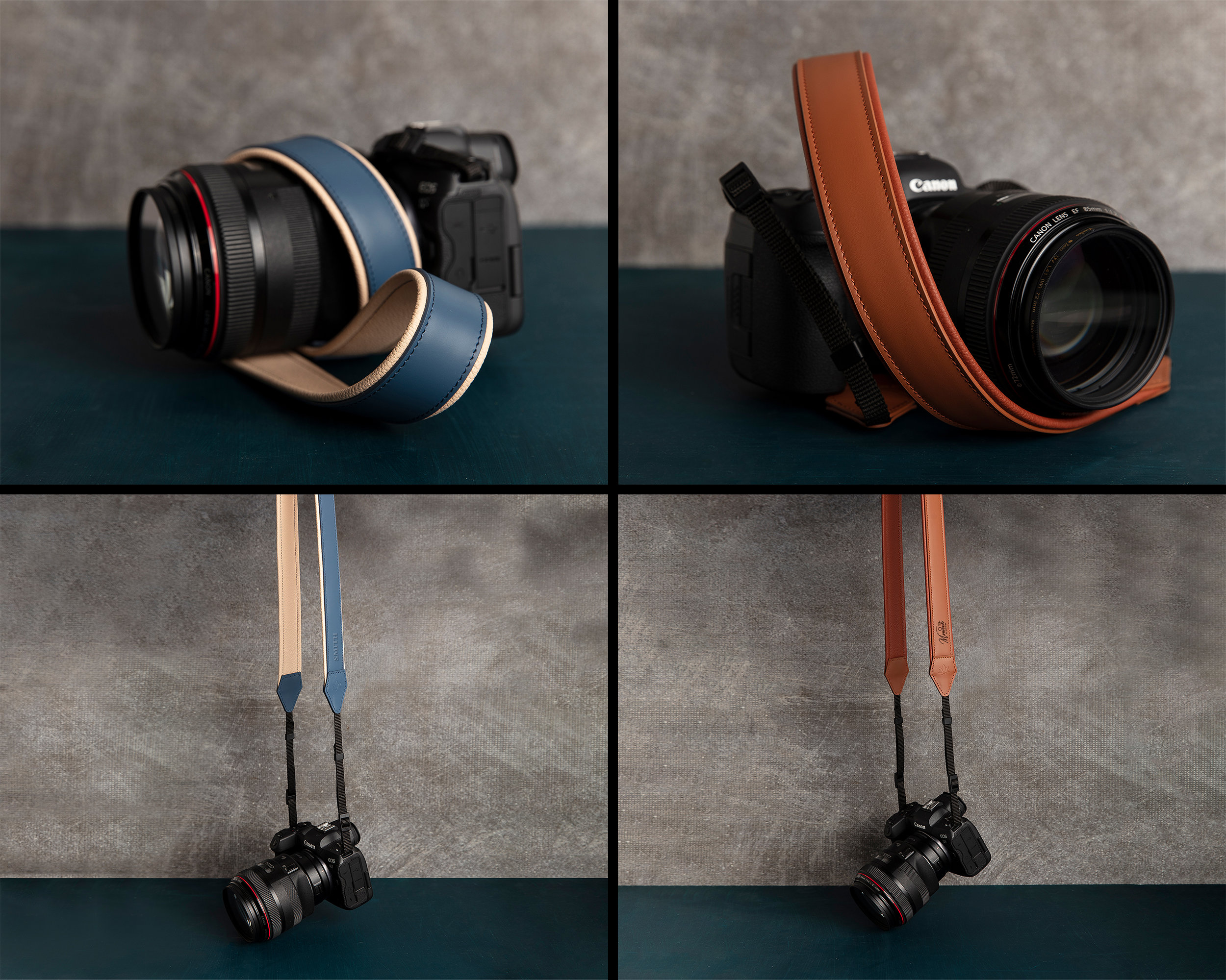 Custom Leather Camera Strap Dslrcanonnikonsony Camera 