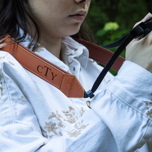 Custom Leather Camera Strap, Dslr,Canon,Nikon,Sony Camera Strap, Adjustable Soft Neck Strap