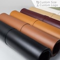 Premium Leather Desk Mat | Custom Size Desk Blotter with Top Grain Leather Surface and Non-Slide backing | Gift for Father & Husband product logo