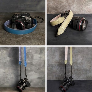 Custom Leather Camera Strap With Non-Slip Padded Design, DSLR-SLR Camera Strap image 4