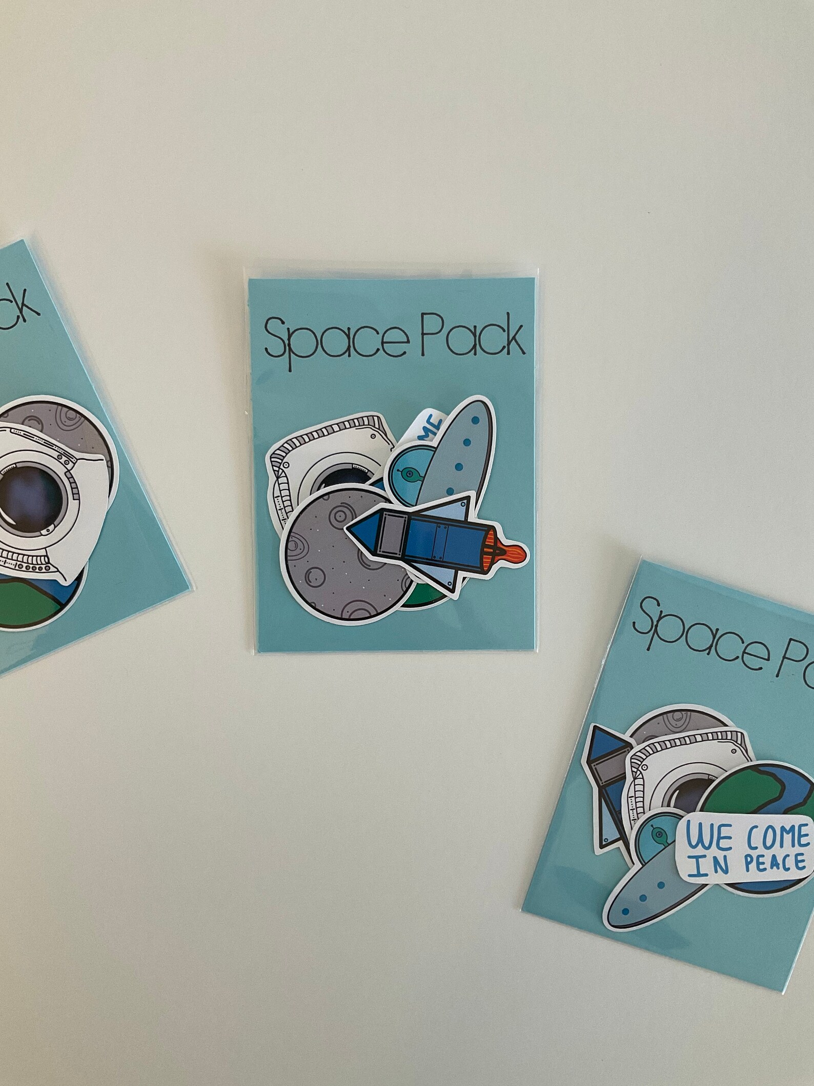 Space Sticker Pack Weatherproof | Etsy