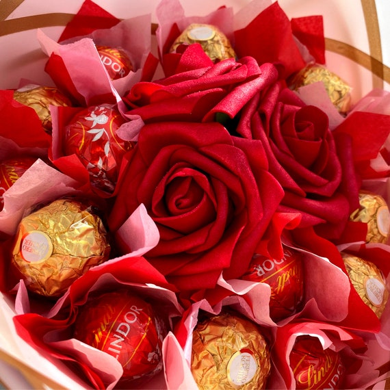 Coffret cadeau bouquet de chocolat - Chocolats Saint-Valentin