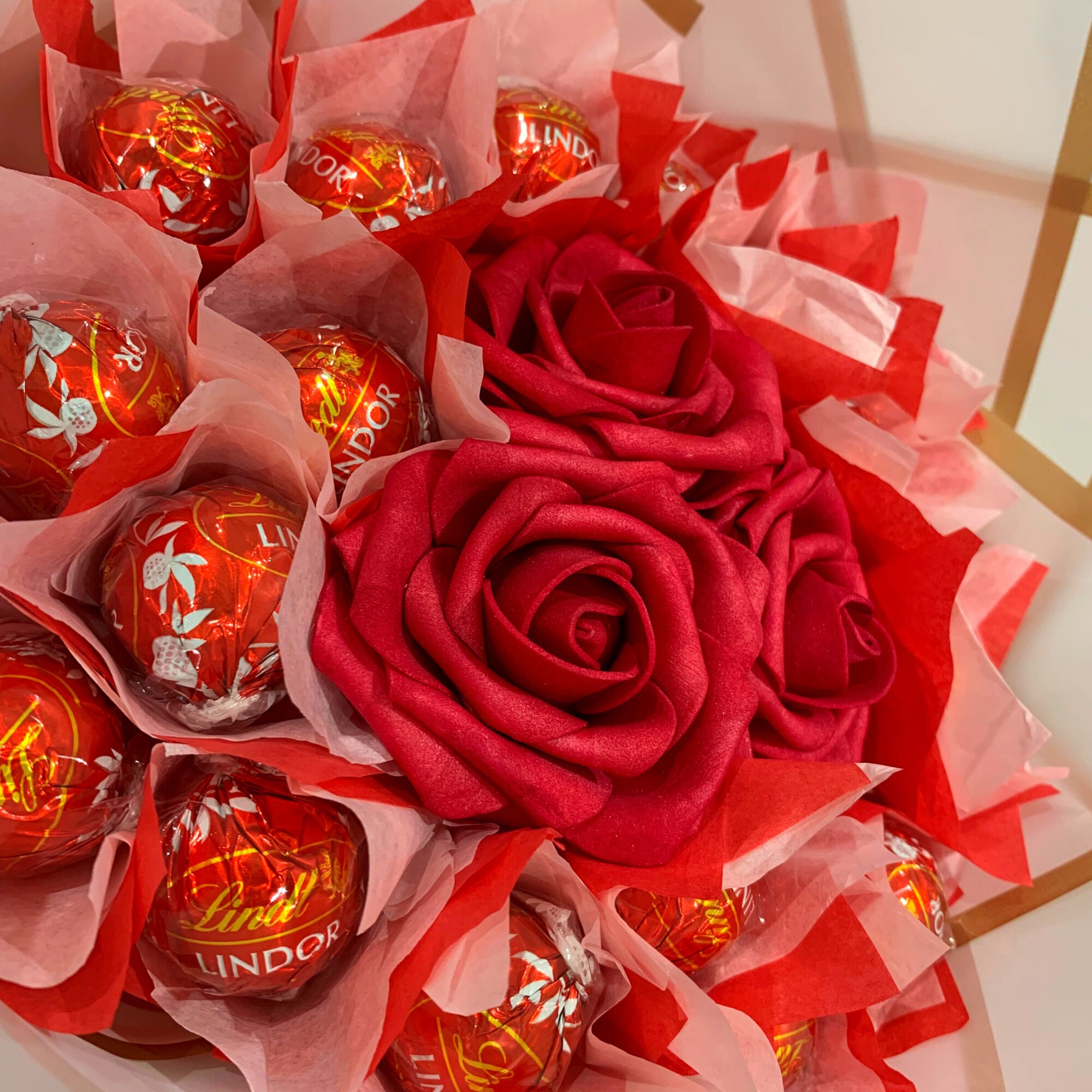 Grand bouquet de chocolat Ferrero Rocher Lindt Cadeaux pour elle