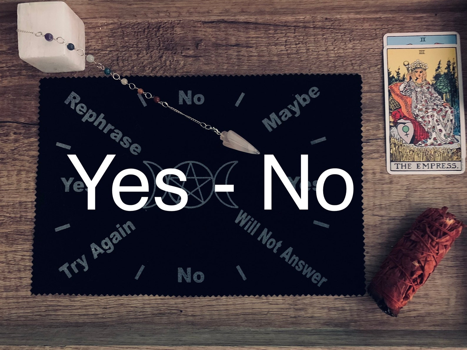 Pendulum Reading Yes or No Questions Answers Within 24 Etsy