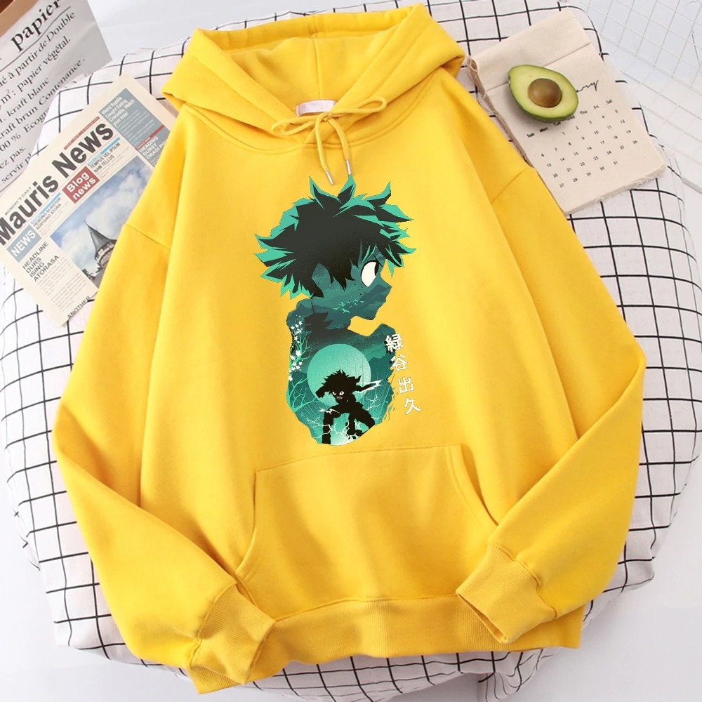My Hero Academia Hoodie My Hero Academia Hoodies Men's | Etsy