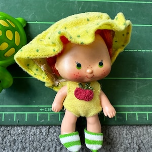 vintage Apple Dumpling and Tea Time turtle Strawberry Shortcake Doll