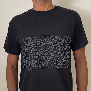 BITCOIN GLITCH t-shirt 100% cotton tee shirt hodl crypto currency etherium btc maxi blockchain digital wallet motivational investor gift