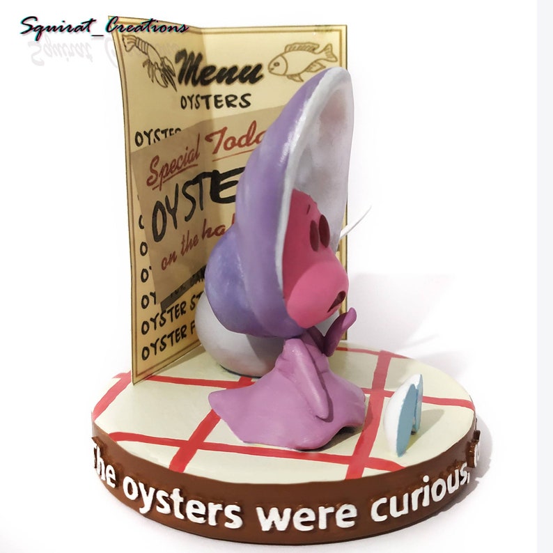 Curious Oyster Alice in Wonderland Etsy
