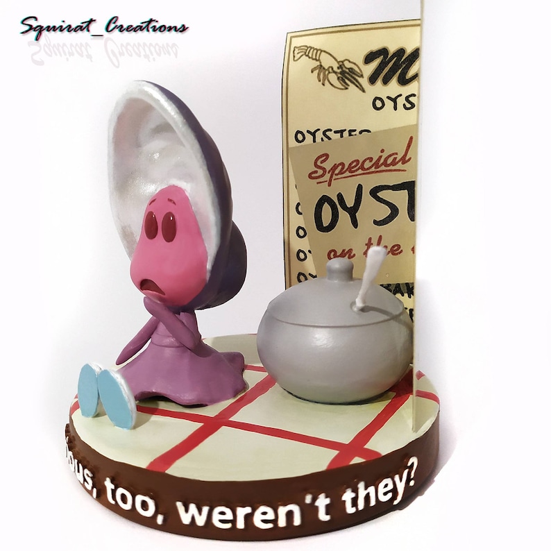 Curious Oyster Alice in Wonderland Etsy