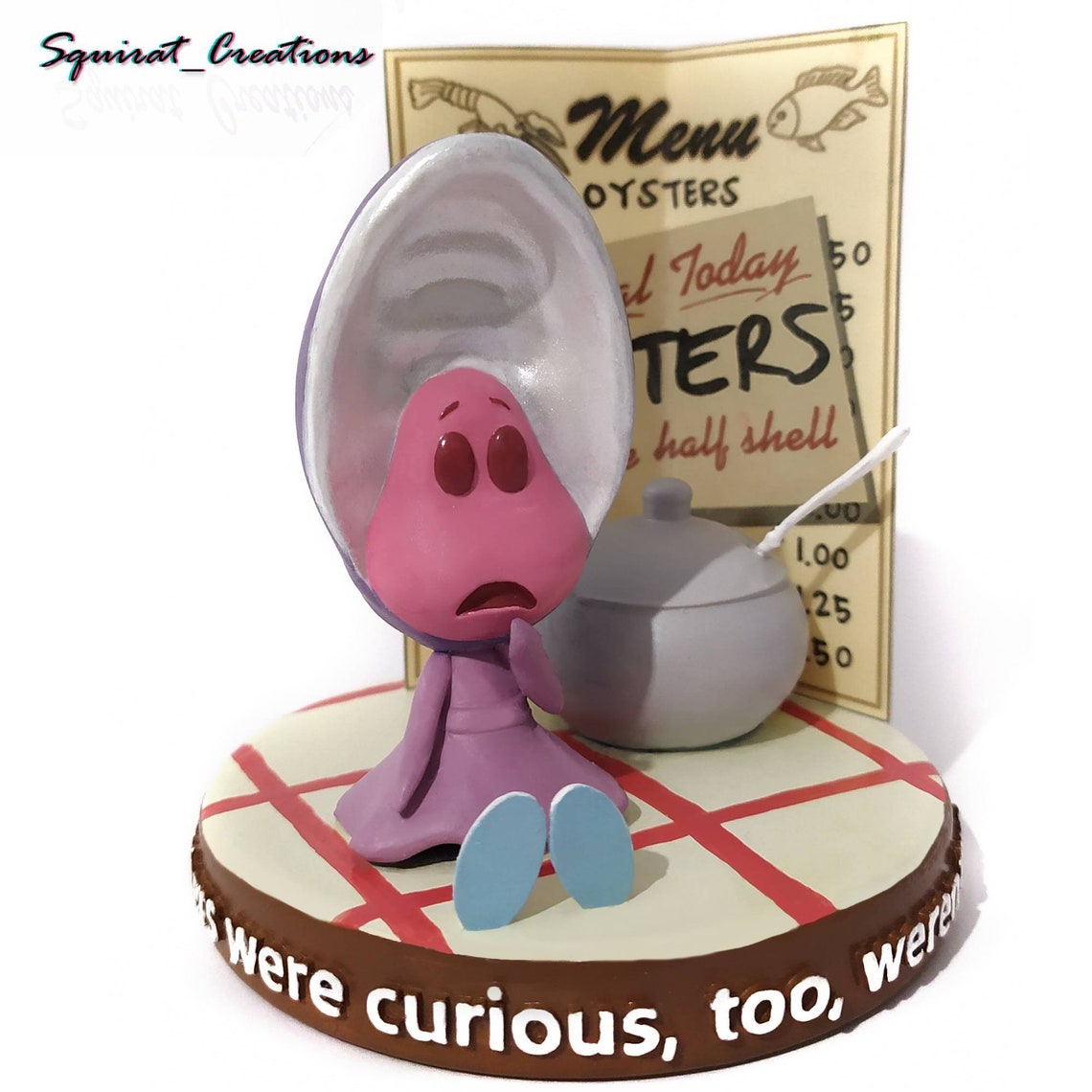 Curious Oyster Alice in Wonderland Etsy