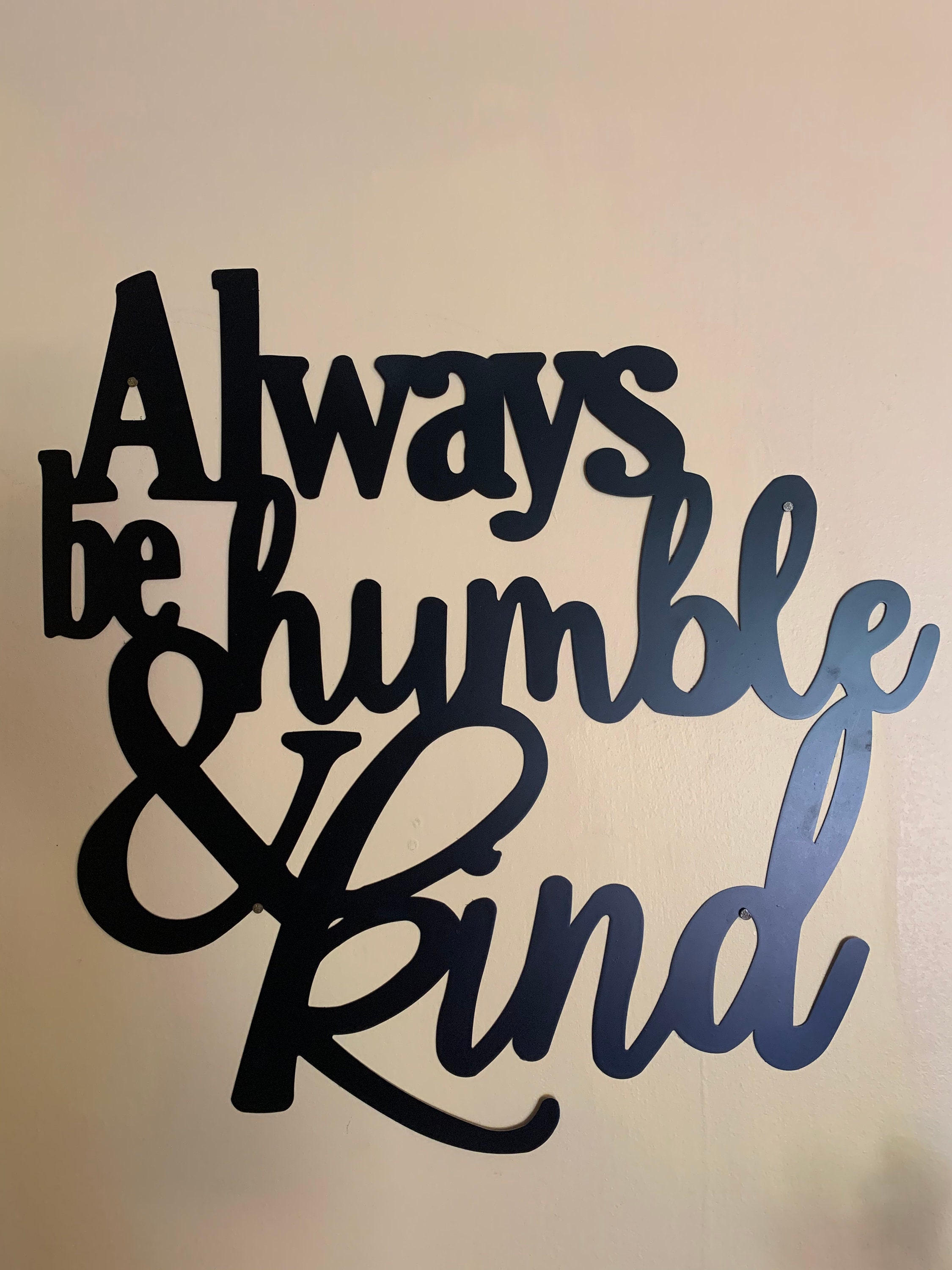 Always be Humble and Kind Etsy