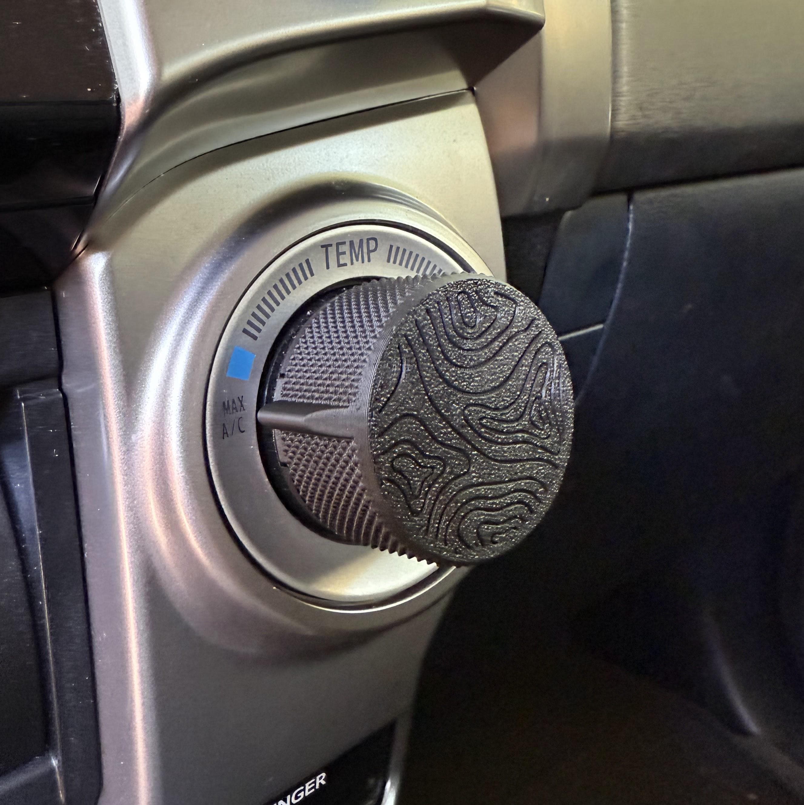 4Runner Climate Knobs 5th Gen Topographic