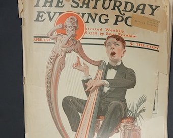 On April 4, 1925, The Saturday Evening Post Magazine,American publication with a rich history