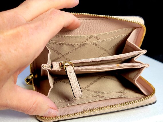Michael Kors multi compartment small zip wallet,d… - image 10