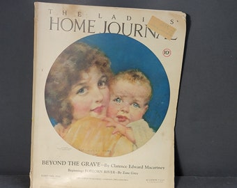 1926 vintage Ladies Home Journal Magazine - Rare collection mode et culture must-have, édition rare de magazine, publication, historique
