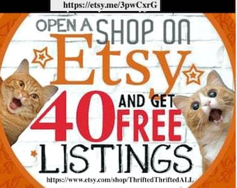 Sell on etsy shop, Open an Etsy Shop, Sell on Etsy Link,Etsy Sign Up,Etsy Referral Link,How To Get Free Listings,Register Etsy, Free listing