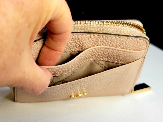 Michael Kors multi compartment small zip wallet,d… - image 4